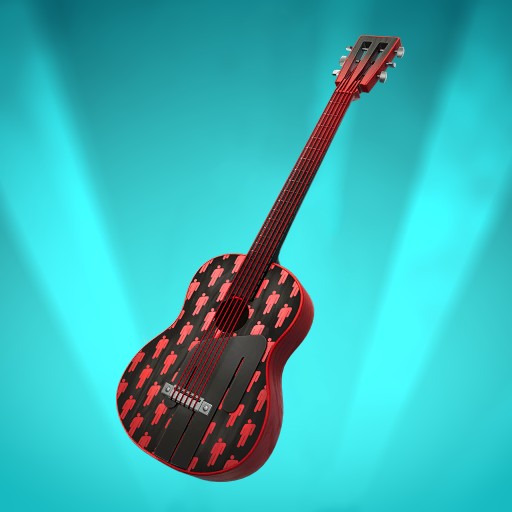 Fortnite Item Shop Red Guitar