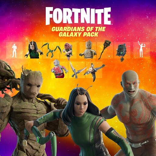 Fortnite Item Shop Guardians of the Galaxy Pack