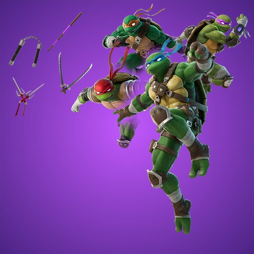 TMNT Bundle - Fortnite Bundle - Fortnite.GG