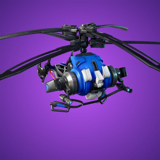 Coaxial Blue Fortnite Glider Fortnite.GG
