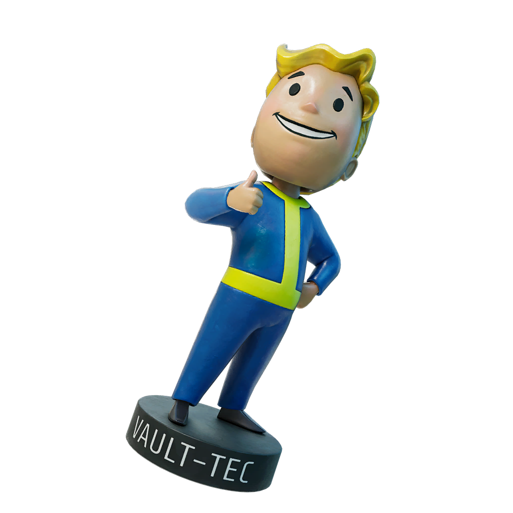 Vault boy bobblehead fortnite backpack fortnite gg