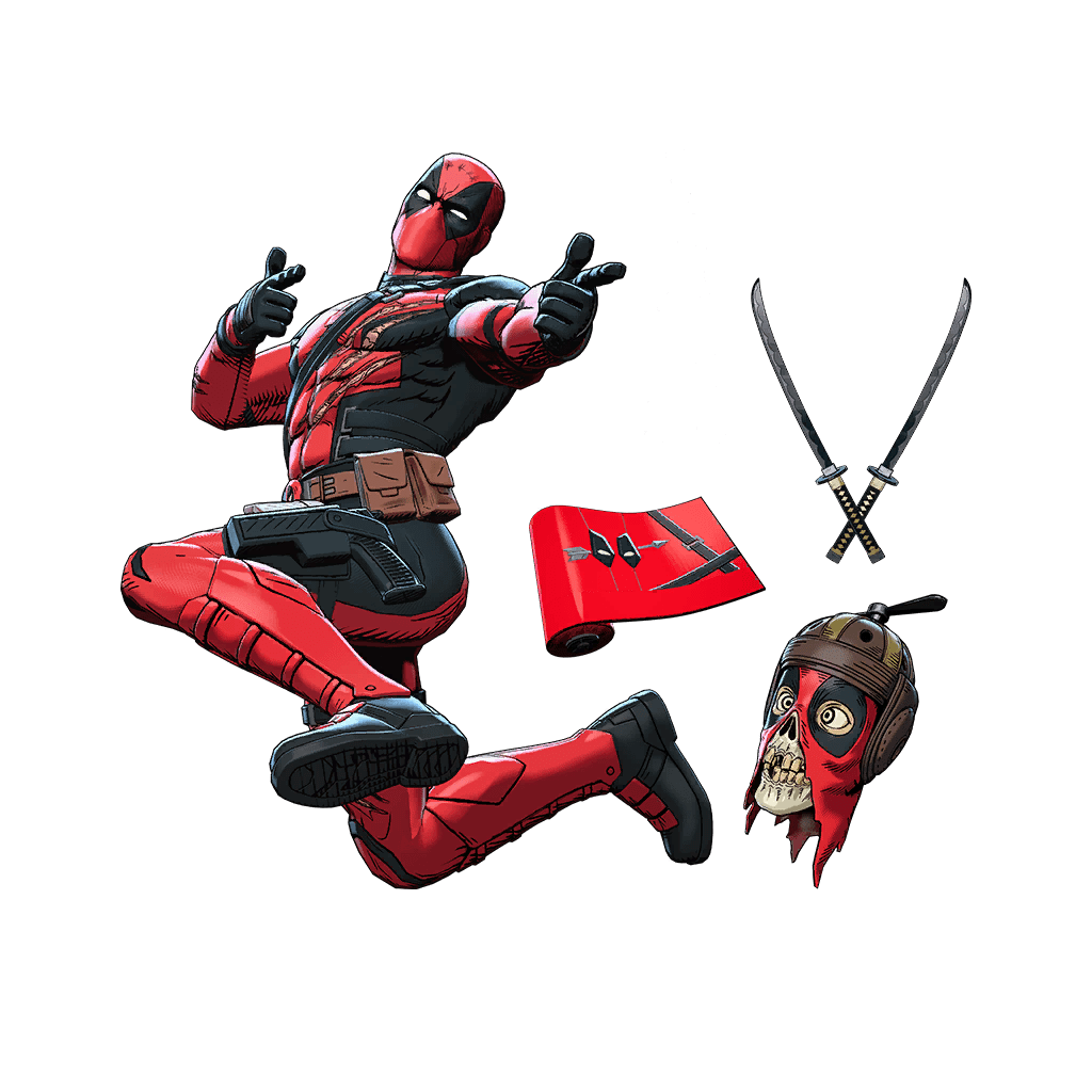 Deadpool (Pen & Ink) Fortnite Bundle Fortnite.GG