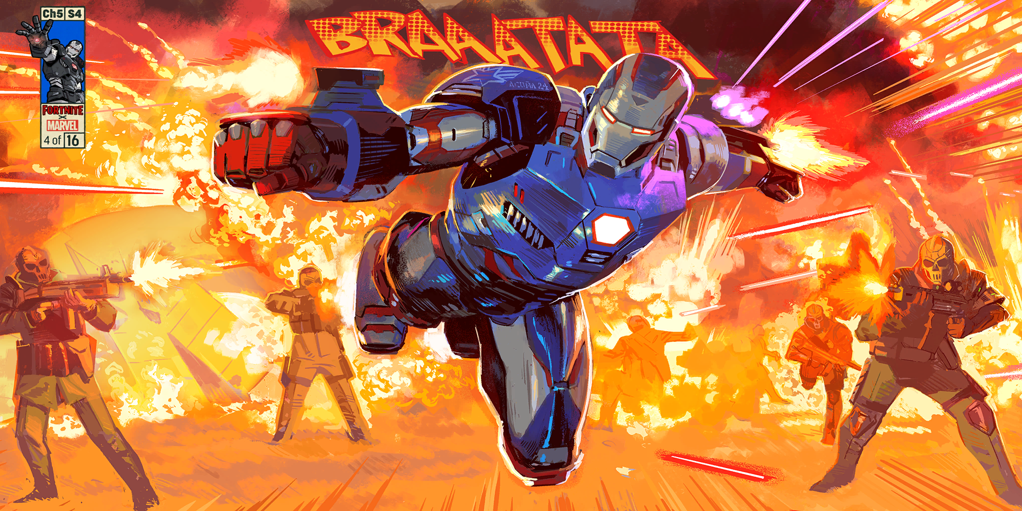 Iron Patriot - Fortnite Loading Screen - Fortnite.GG