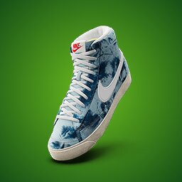 nike blazer mid denim