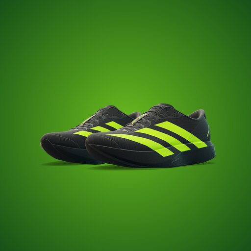 adidas adizero Evo SL 'Black/Lucid Lemon' - Fortnite Kicks