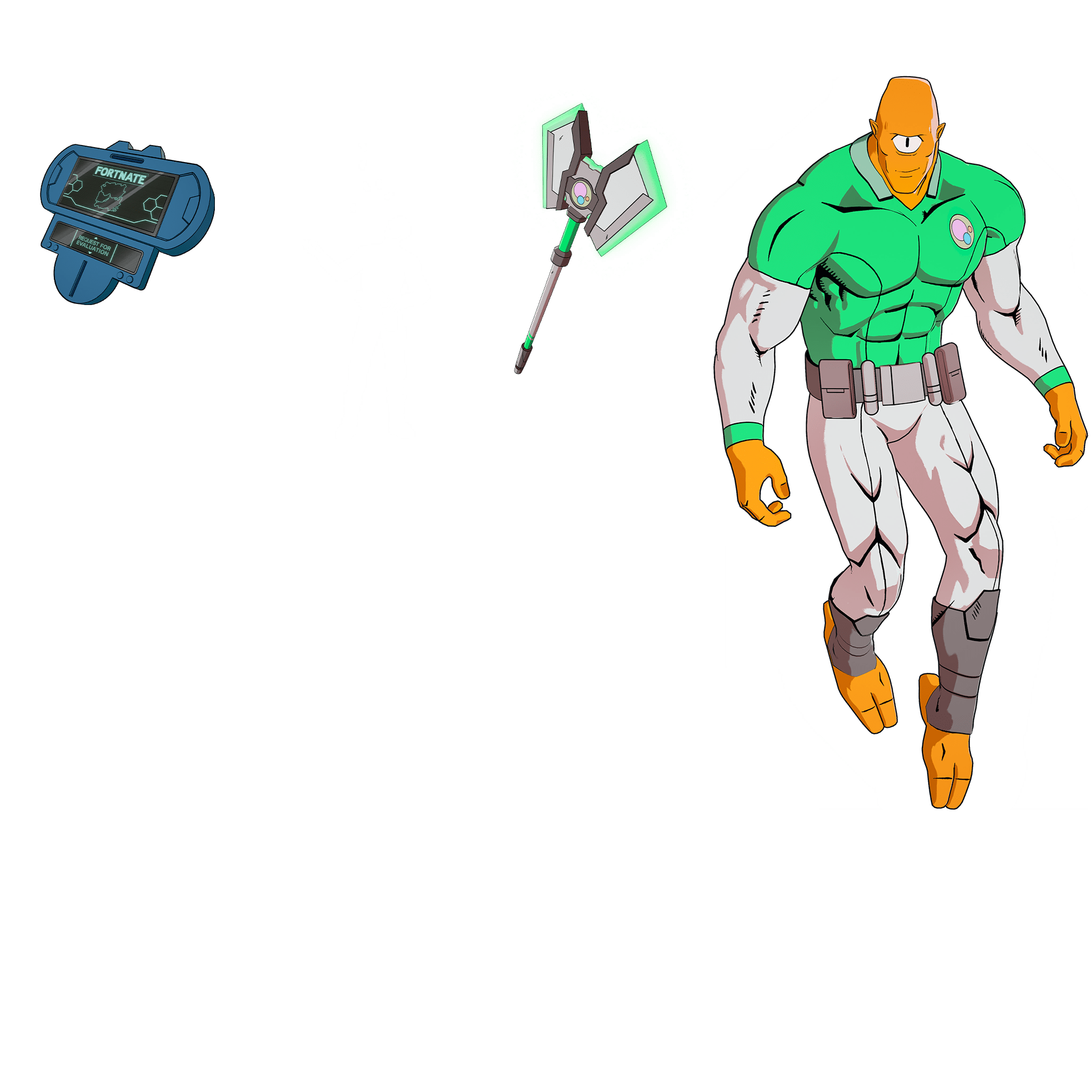 Fortnite Item Shop Allen the Alien Bundle