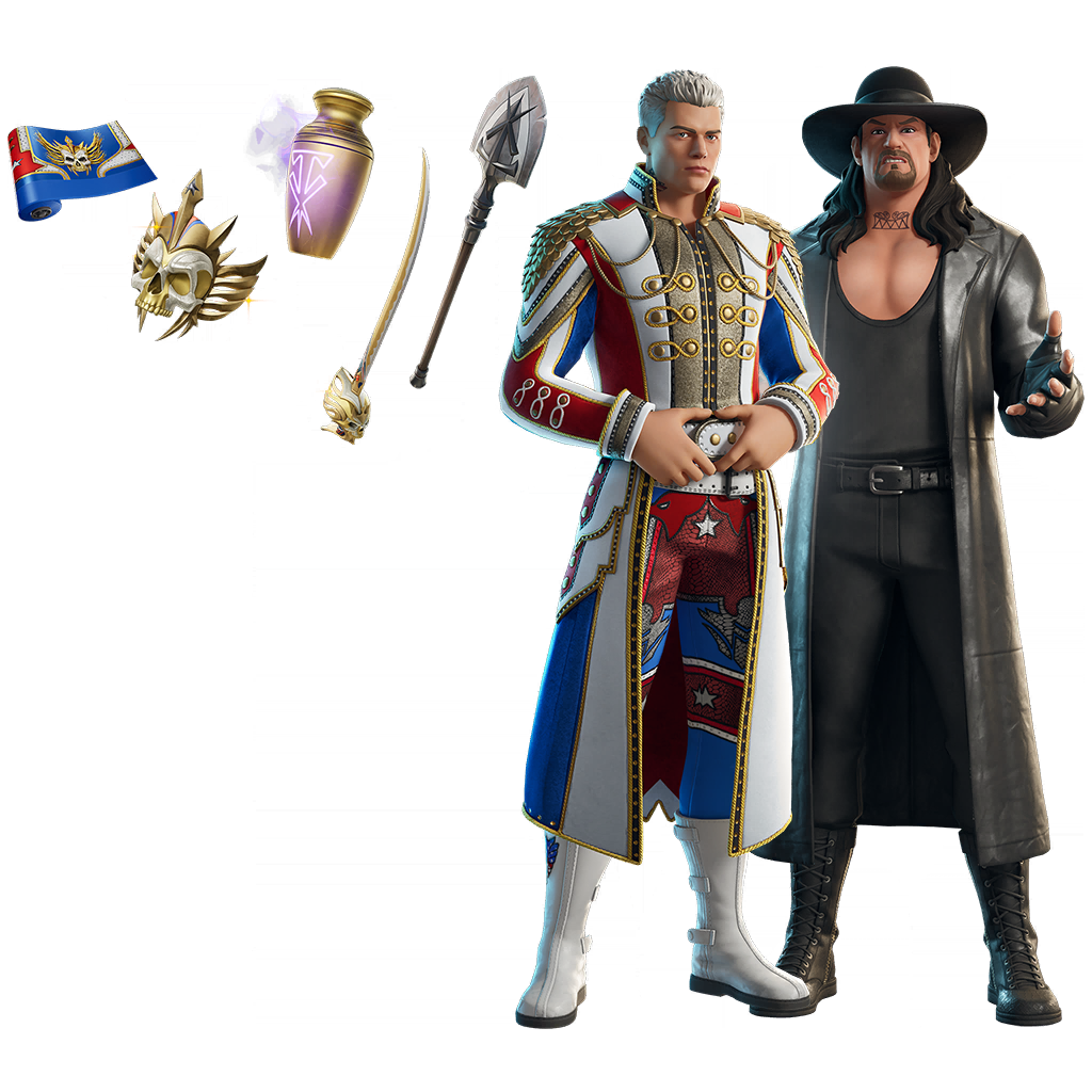 Fortnite Item Shop Undertaker & Cody Rhodes Bundle