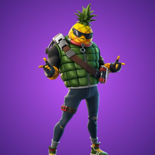 Voice Over Pete Attention All Fortnite Gamers Pineapple Pete - Fortnite Skin - Fortnite.GG
