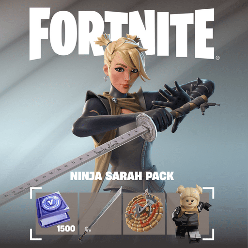 Fortnite Item Shop Ninja Sarah Pack