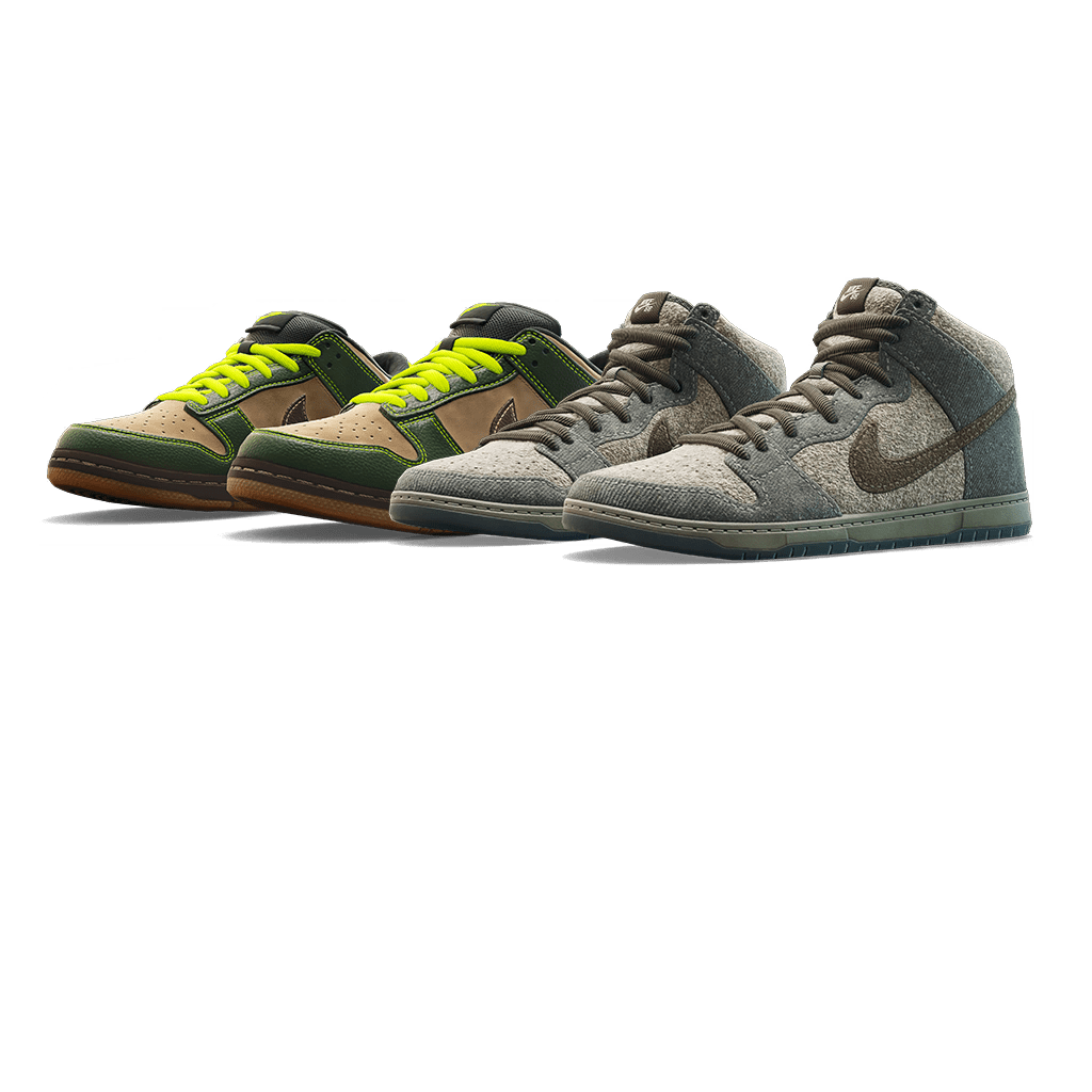 Fortnite Item Shop Nike SB Dunk Low and Dunk High Bundle