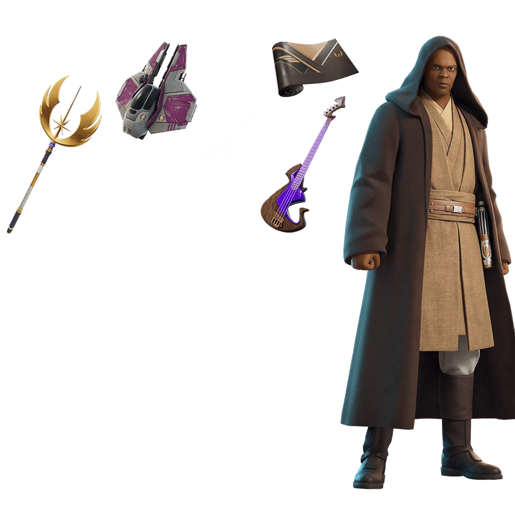Fortnite Item Shop Mace Windu Bundle