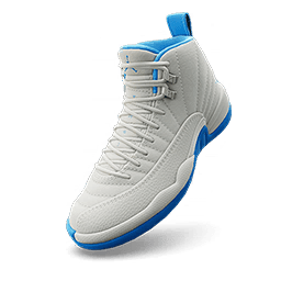 Fortnite Item Shop Air Jordan 12 Retro 'White/University Blue'