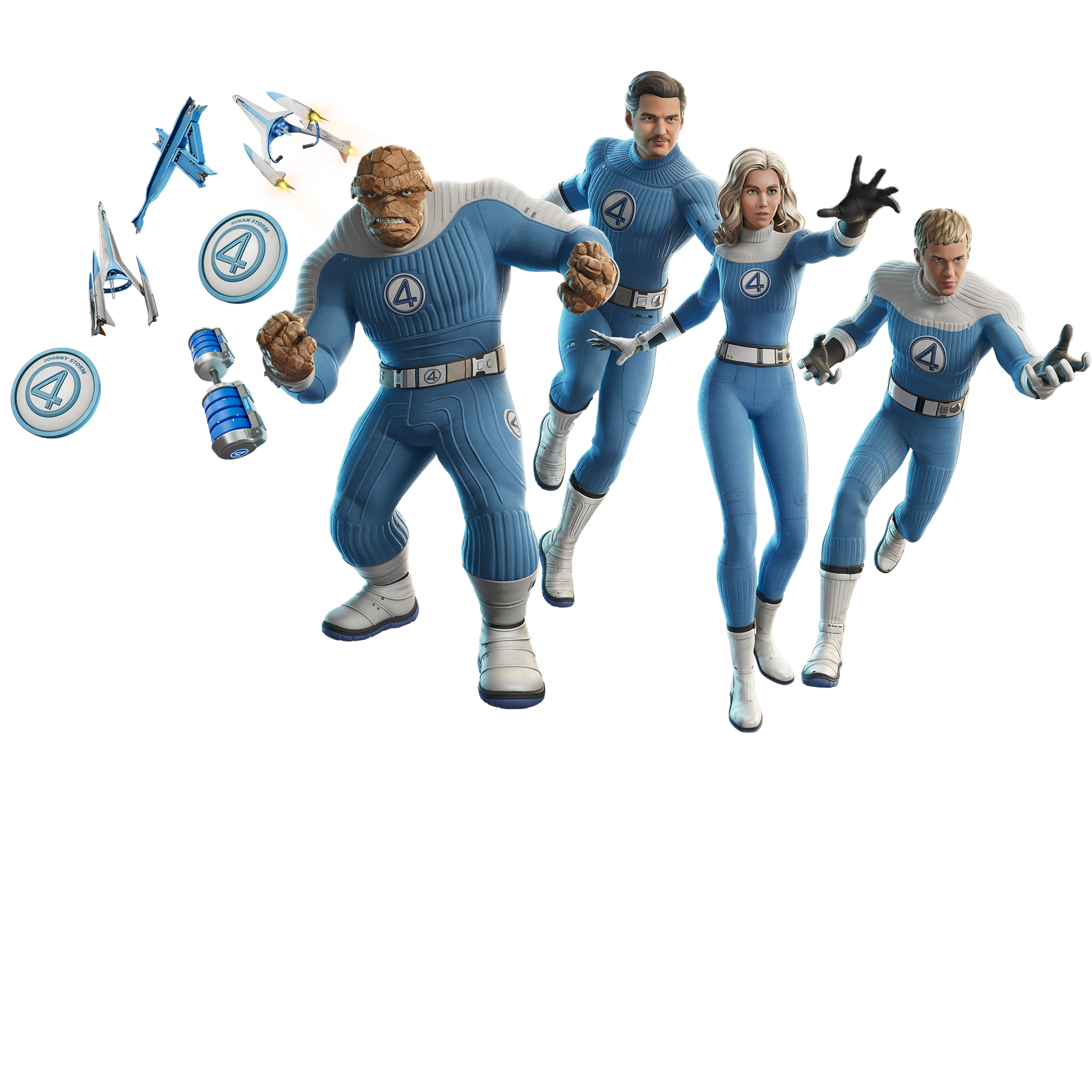 Fortnite Item Shop Fantastic Four Bundle