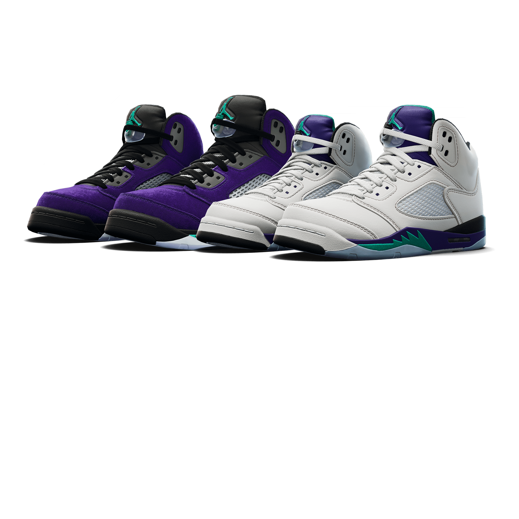 Fortnite Item Shop Air Jordan 5 Retro 'Grape' Bundle