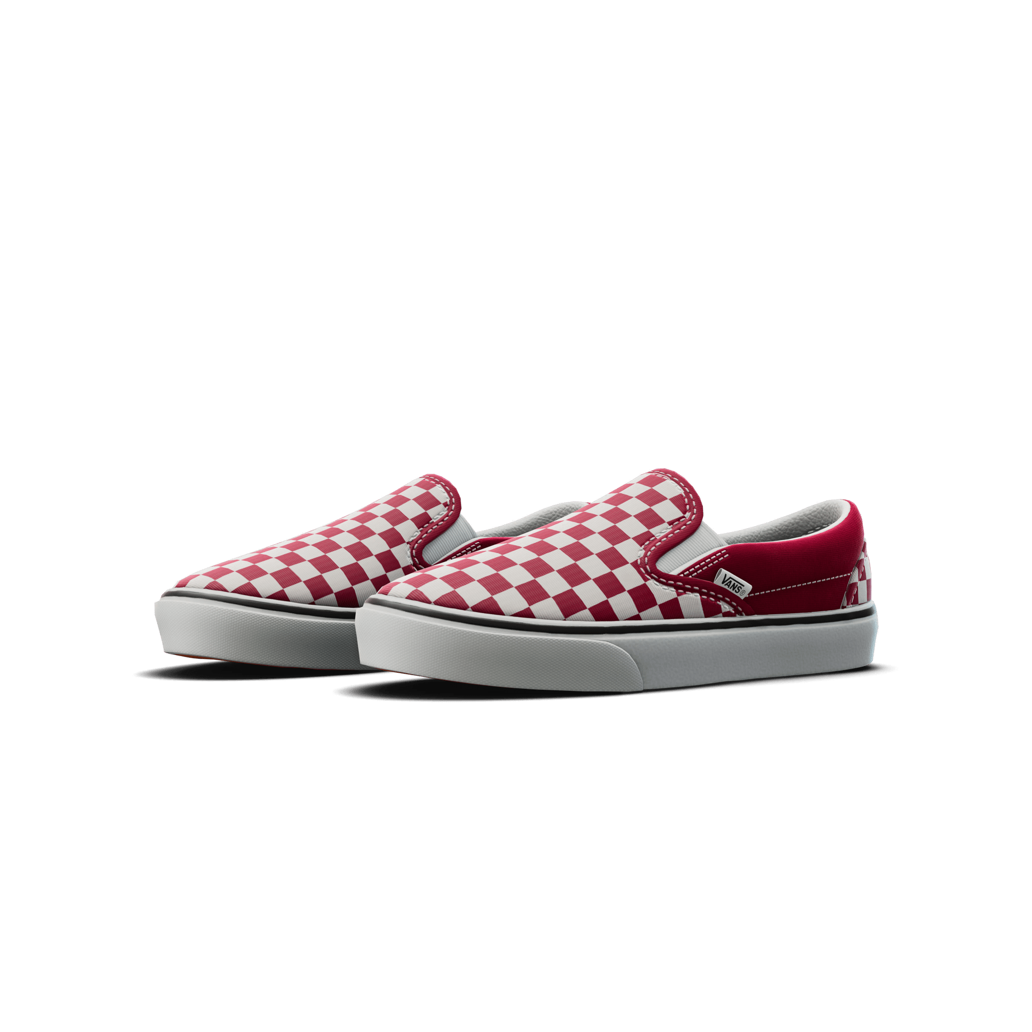 Vans Classic Slip-On Checkerboard 'Chili Pepper' - Fortnite