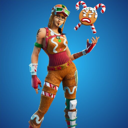 Gingerbread Raider Fortnite Skin Fortnitegg 