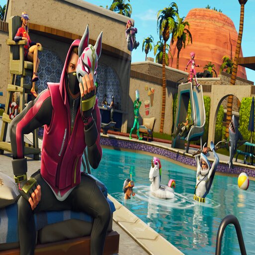 Poolside Paradise - Fortnite Loading Screen - Fortnite.GG