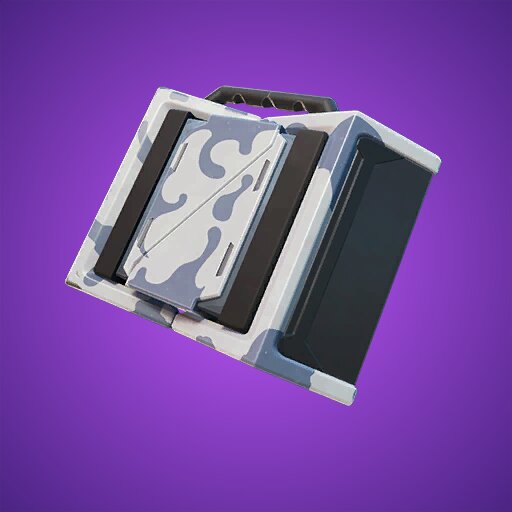 Snow Stealth Hardcase - Fortnite Backpack - Fortnite.GG