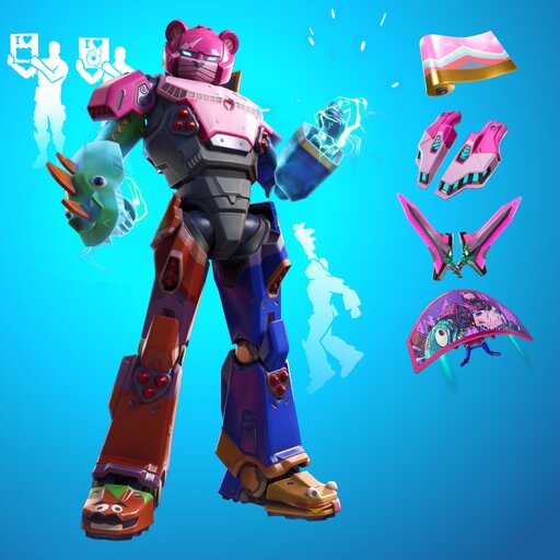 MECHA TEAM LEADER BUNDLE - Fortnite Bundle - Fortnite.GG