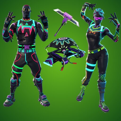 Neon Glow Bundle Fortnite Bundle Fortnitegg