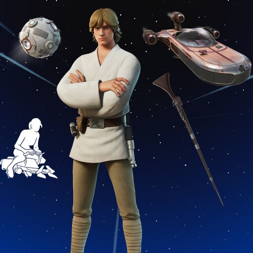 LUKE SKYWALKER BUNDLE - Fortnite Bundle - Fortnite.GG