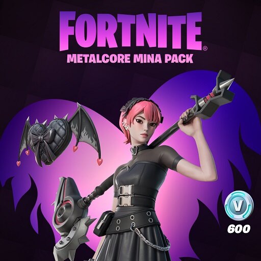 Fortnite Item Shop Metalcore Mina Pack