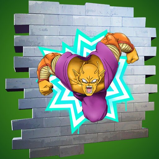 Orange Piccolo Fortnite Spray Fortnite.GG