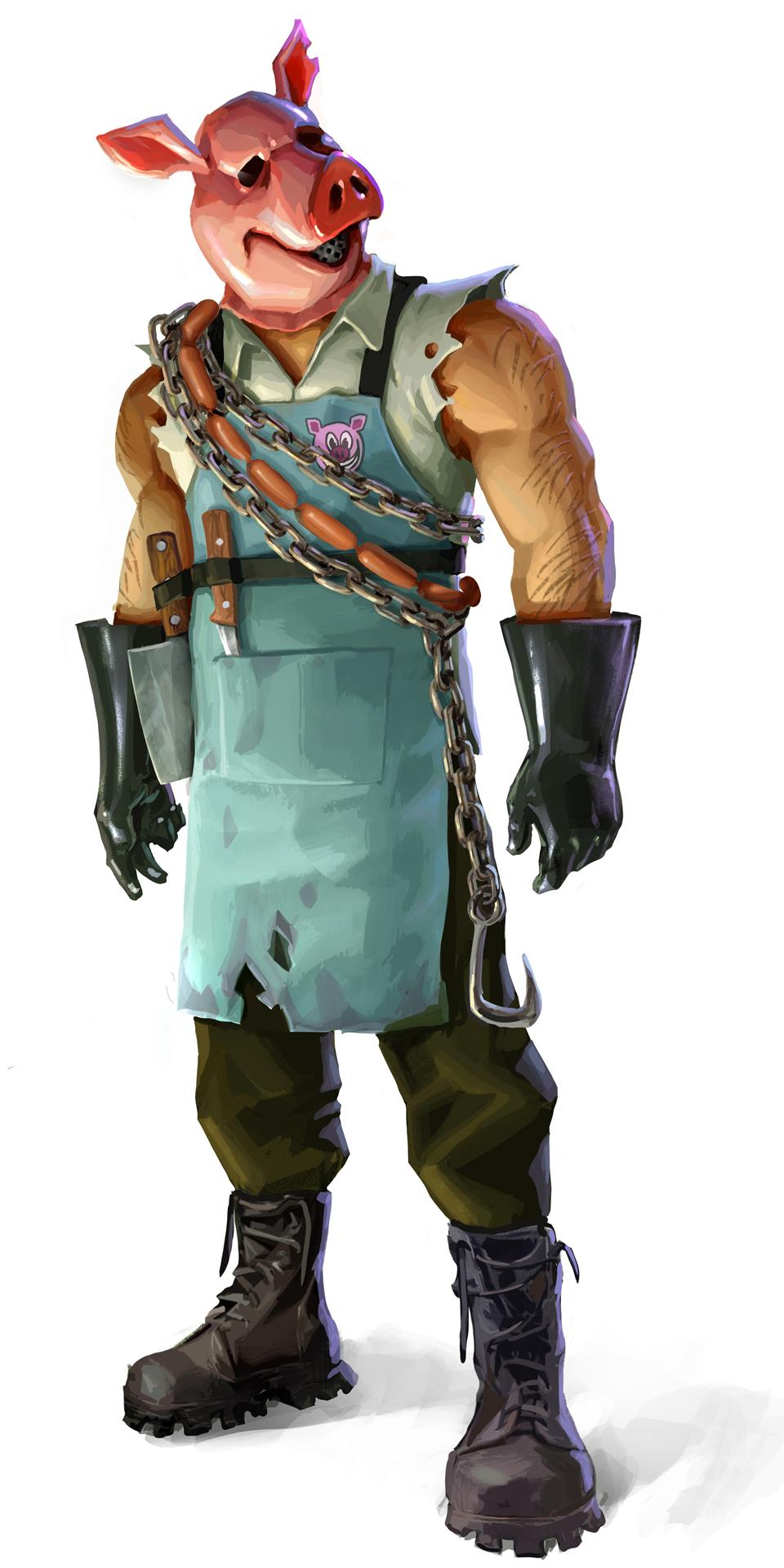 Pig the Butcher - Fortnite Skin - Fortnite.GG